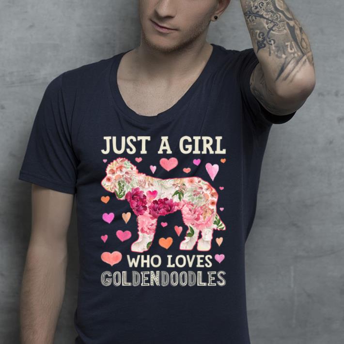 Official Just A Girl Who Loves Goldendoodles shirt 4 - Official Just A Girl Who Loves Goldendoodles shirt