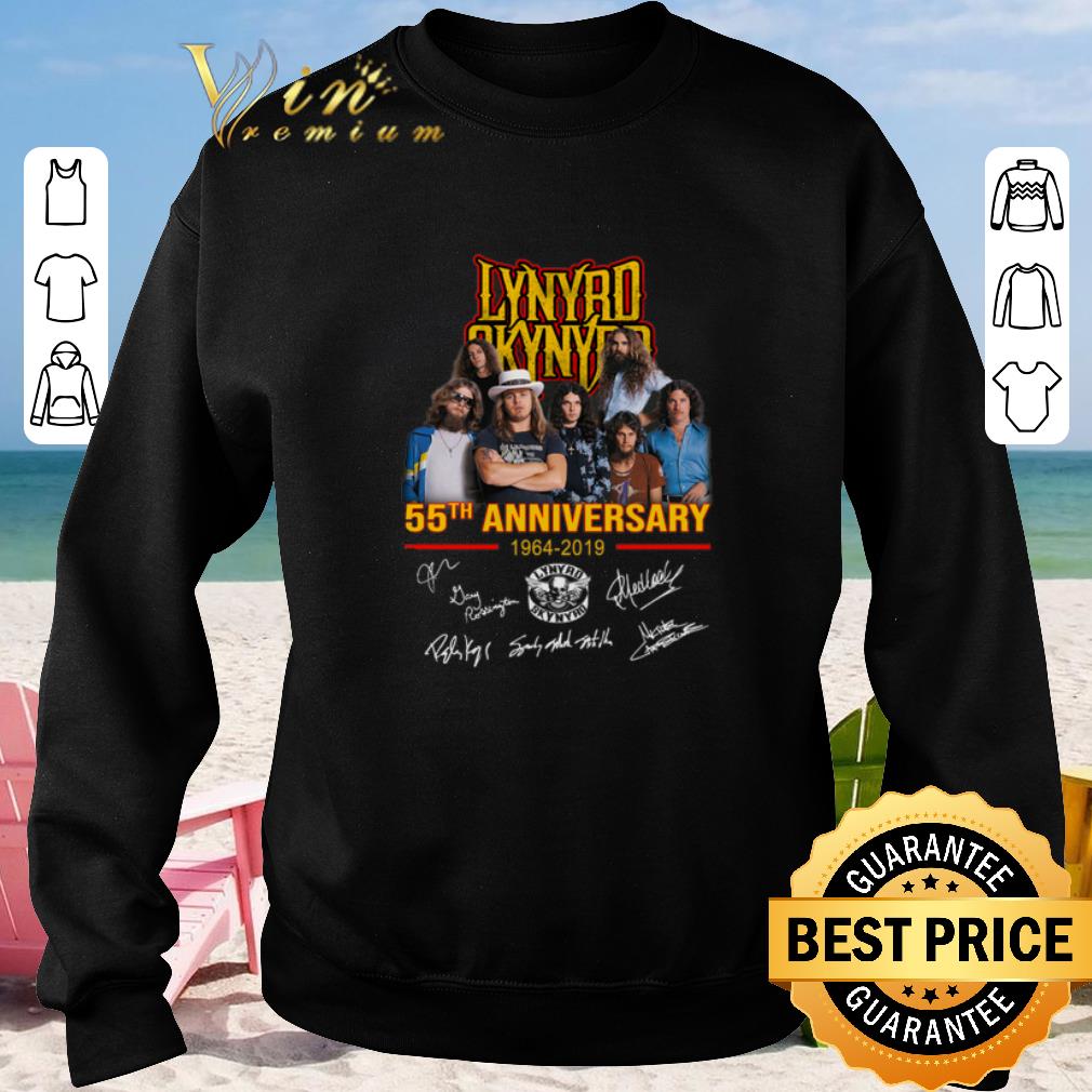 Official Lynyrd Skynyrd 55th anniversary 1964 2019 signatures shirt 2020 4 - Official Lynyrd Skynyrd 55th anniversary 1964-2019 signatures shirt 2020