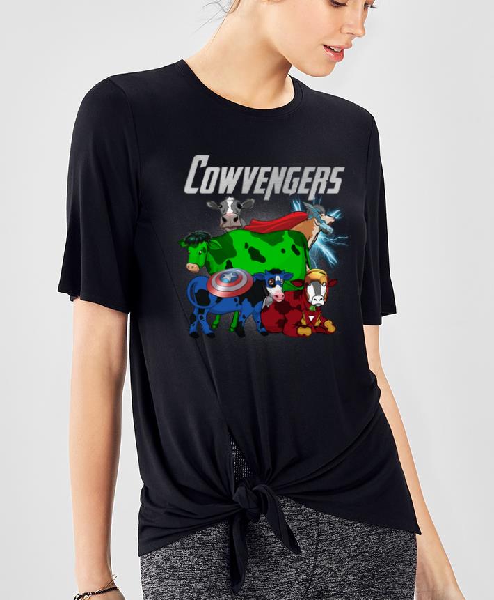 Official Marvel Avengers Endgame Cow Cowvengers shirt 4 - Official Marvel Avengers Endgame Cow Cowvengers shirt