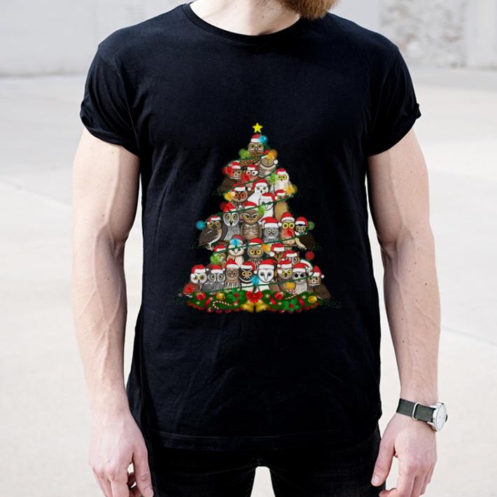 Official Owls Christmas tree light shirt 4 - Official Owls Christmas tree light shirt
