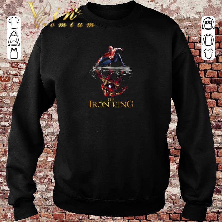 Official Spider Man reflection Iron Man The Iron King shirt sweater 2019 4 - Official Spider Man reflection Iron Man The Iron King shirt sweater 2019