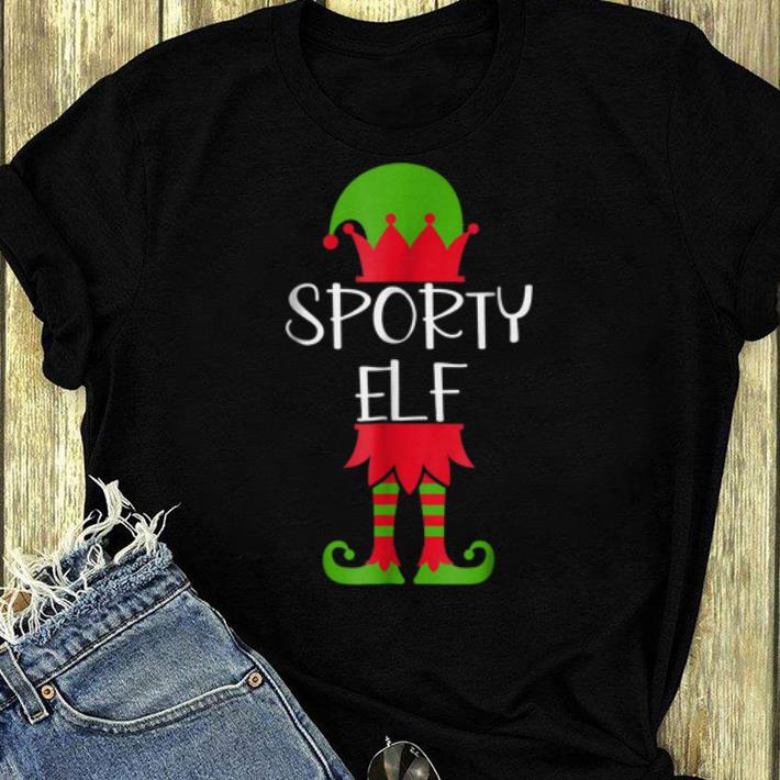 Official Sporty Elf Matching Family Group Christmas Funny Tee shirt 4 1 - Official Sporty Elf Matching Family Group Christmas Funny Tee shirt