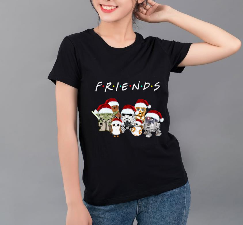 Official Star Wars All Characters Christmas Friends shirt 4 - Official Star Wars All Characters Christmas Friends shirt
