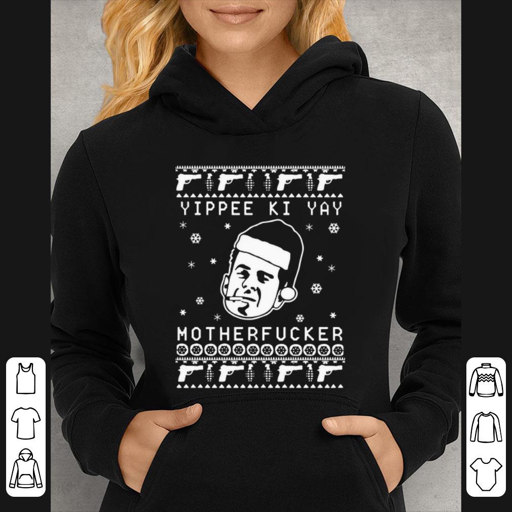 Official Ugly christmas John Mcclane Yippee Ki yay mother fucker shirt 4 - Official Ugly christmas John Mcclane Yippee Ki yay mother fucker shirt