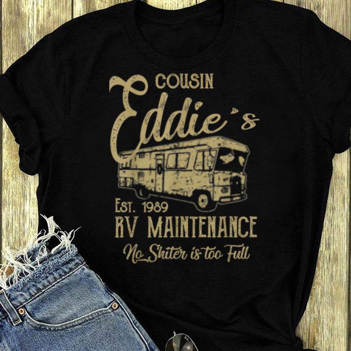 Official Vintage Eddie s RV Maintenance Funny Christmas Retro shirt 4 - Official Vintage Eddie's RV Maintenance Funny Christmas Retro shirt
