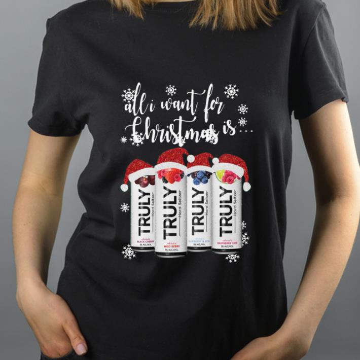 Original All I Want For Christmas Is Truly Beer Merry Christmas shirt 4 - Original All I Want For Christmas Is Truly Beer Merry Christmas shirt