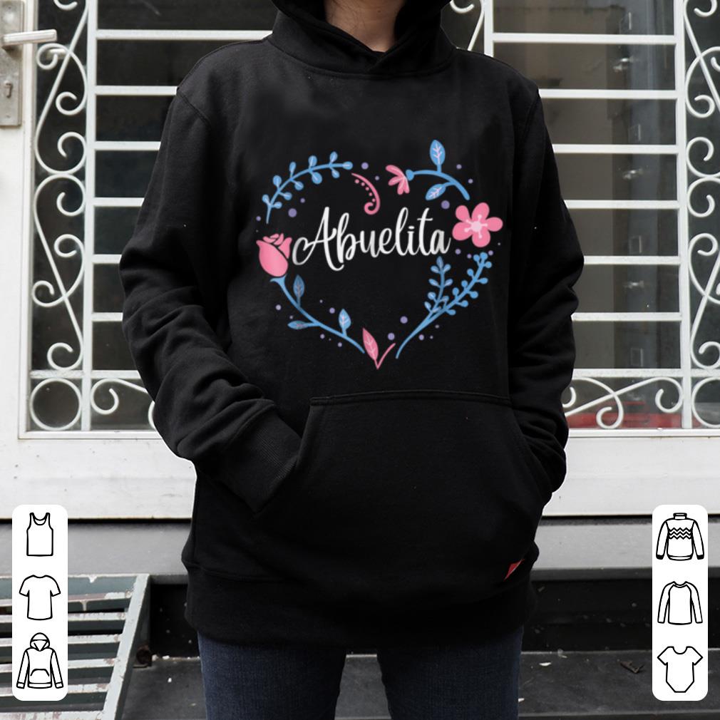 Original Flower Abuelita Grandma Christmas Birthday Gift Tee shirt 4 - Original Flower Abuelita Grandma Christmas Birthday Gift Tee shirt