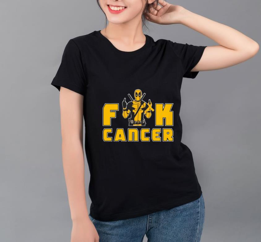 Original Fuck Cancer Deadpool Appendix shirt 4 - Original Fuck Cancer Deadpool Appendix shirt