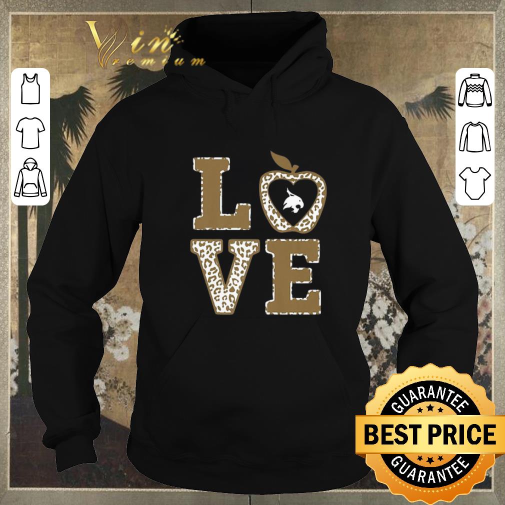 Original Love Texas State Bobcats Heart shirt sweater Original Love Texas State Bobcats Heart shirt sweater 4 - Original Love Texas State Bobcats Heart shirt sweater