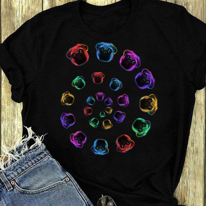 Original Pug Dog Lover Spiral Galaxy Colorful shirt 4 - Original Pug Dog Lover Spiral Galaxy Colorful shirt