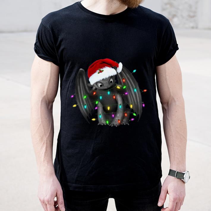 Original Santa Christmas Light Toothless Dragon shirt 4 - Original Santa Christmas Light Toothless Dragon shirt