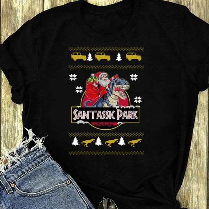 Original Santassic Park Christmas Ugly Christmas shirt 4 - Original Santassic Park Christmas Ugly Christmas shirt