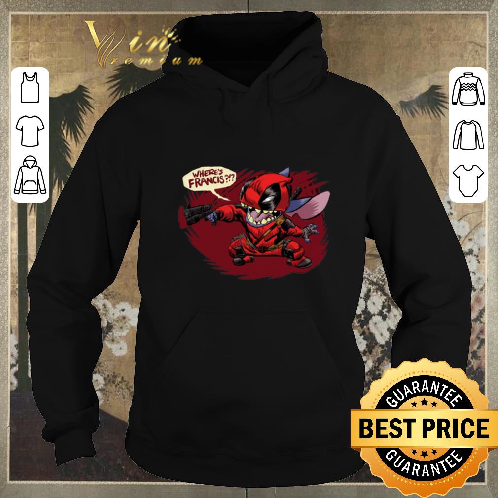Original Stitch Deadpool where s Francis shirt sweater 4 - Original Stitch Deadpool where's Francis shirt sweater