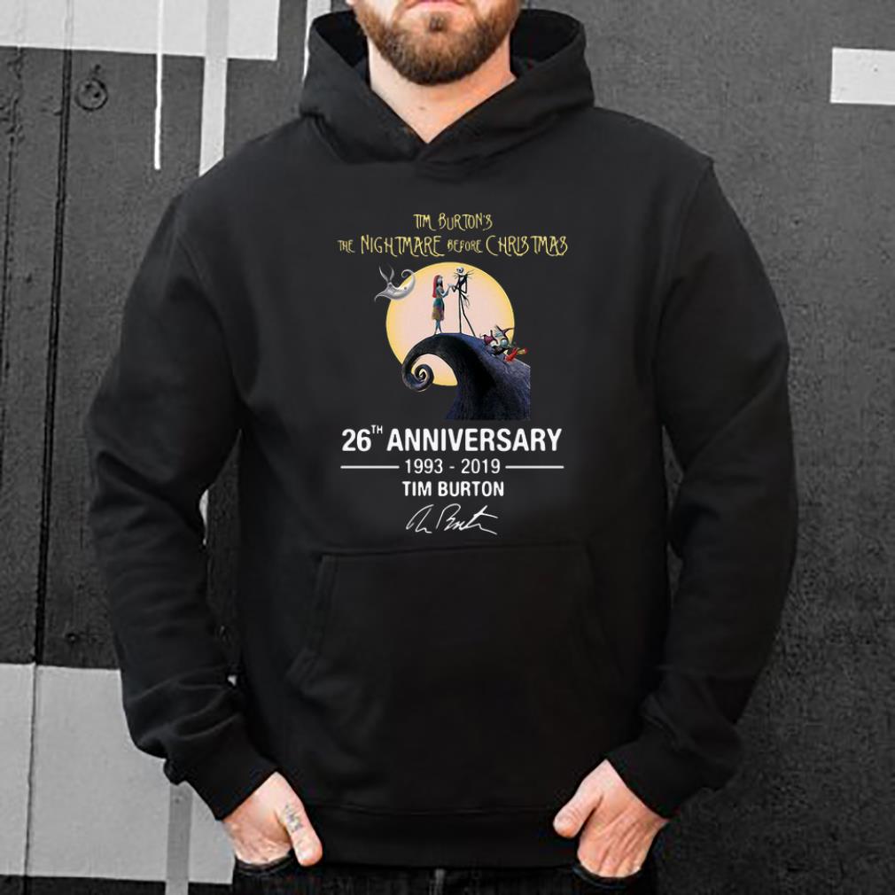 Original Tim Burton s The Nightmare Before Christmas 26th Anniversary Signatures shirt 4 - Original Tim Burton’s The Nightmare Before Christmas 26th Anniversary Signatures shirt