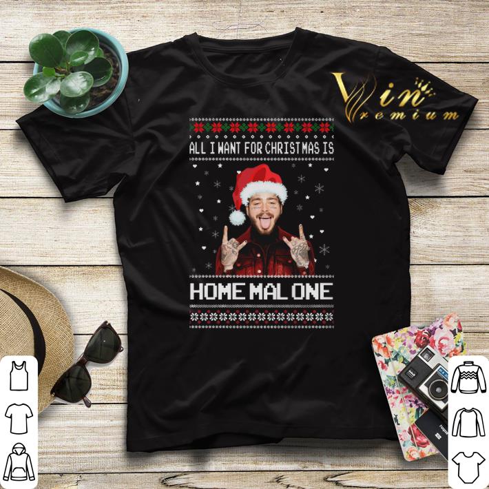 Post Malone All i want for Christmas is Home Malone shirt sweater 4 - Post Malone All i want for Christmas is Home Malone shirt sweater