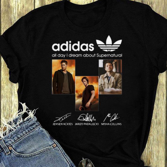 Premium All Day I Dream About Supernatural Adidas Signatures shirt 4 - Premium All Day I Dream About Supernatural Adidas Signatures shirt