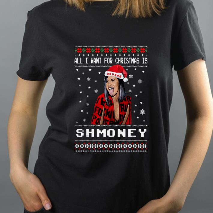 Premium All I Want For Christmas Is Shmoney Ugly Christmas shirt 4 - Premium All I Want For Christmas Is Shmoney Ugly Christmas shirt