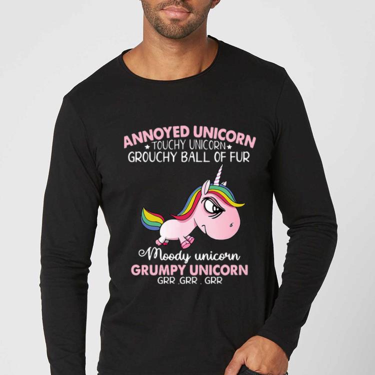 Premium Annoyed Unicorn Touchy Unicorn Moody Unicorn Grumpy Unicorn shirt 4 - Premium Annoyed Unicorn Touchy Unicorn Moody Unicorn Grumpy Unicorn shirt