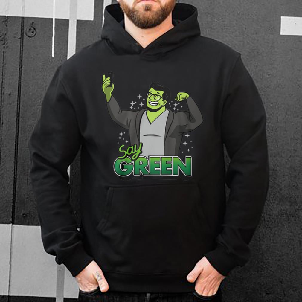 Premium Avengers Endgame Say Green Professor Hulk shirt 4 - Premium Avengers Endgame Say Green Professor Hulk shirt