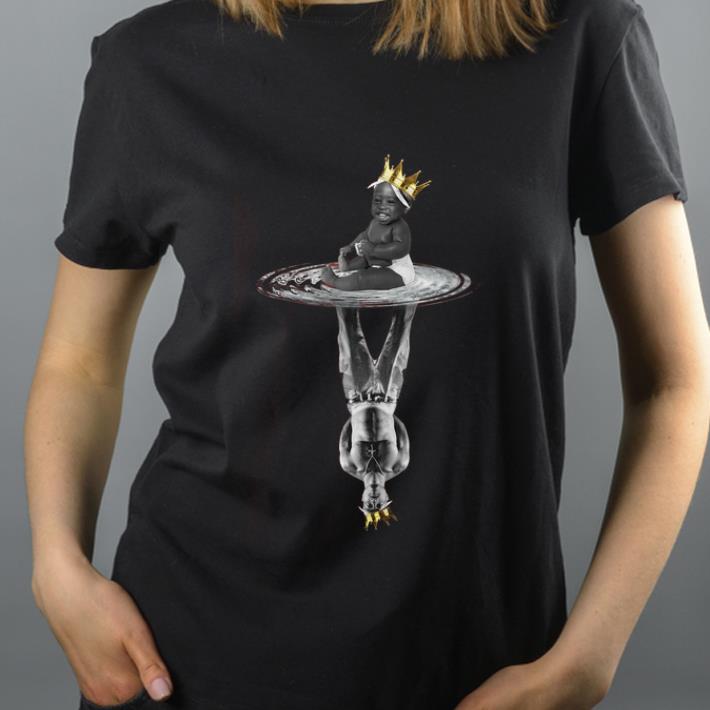 Premium Baby Tupac King water reflection shirt 4 - Premium Baby Tupac King water reflection shirt