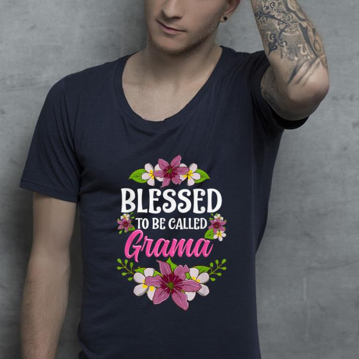 Premium Blessed To Be Called Grama Thanksgiving Christmas shirt 4 - Premium Blessed To Be Called Grama Thanksgiving Christmas shirt