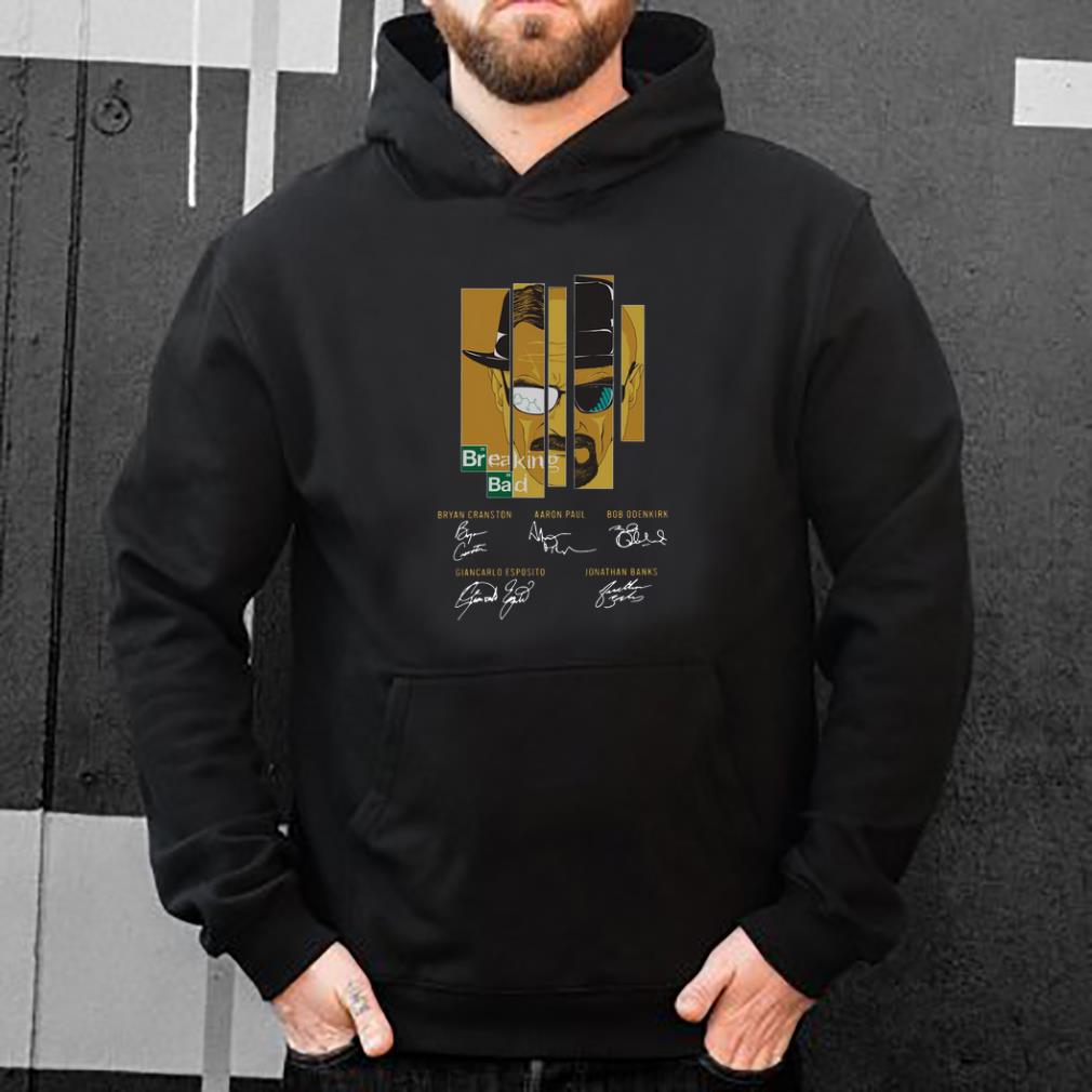 Premium Breaking Bad Bryan Cranston Aaron Paul Bob Odenkirk Signatures shirt 4 - Premium Breaking Bad Bryan Cranston Aaron Paul Bob Odenkirk Signatures shirt