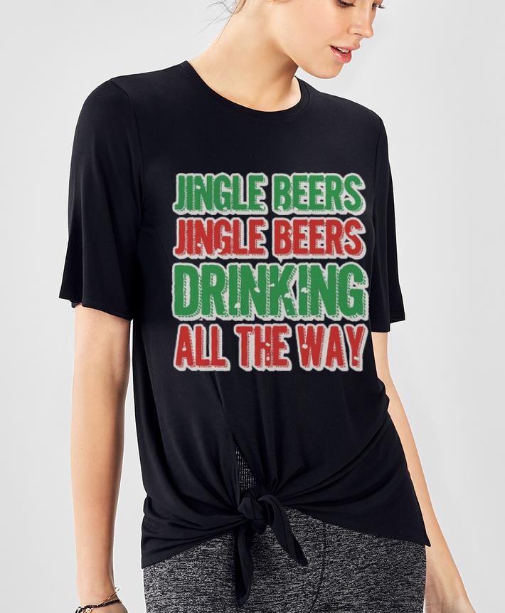 Premium Christmas Jingle Beers Jingle Beers Drinking All The Way shirt 4 - Premium Christmas Jingle Beers Jingle Beers Drinking All The Way shirt