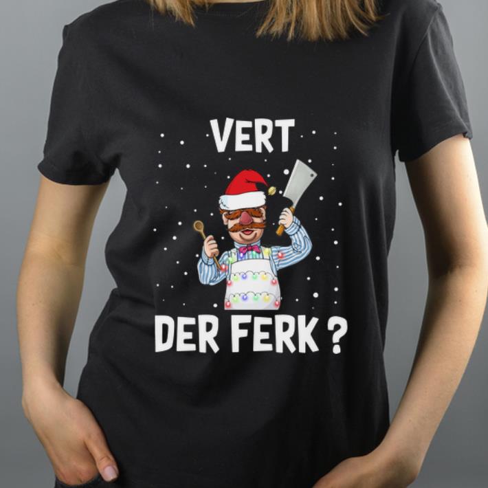 Premium Christmas Santa Chef Vert Der Ferk shirt 4 - Premium Christmas Santa Chef Vert Der Ferk shirt