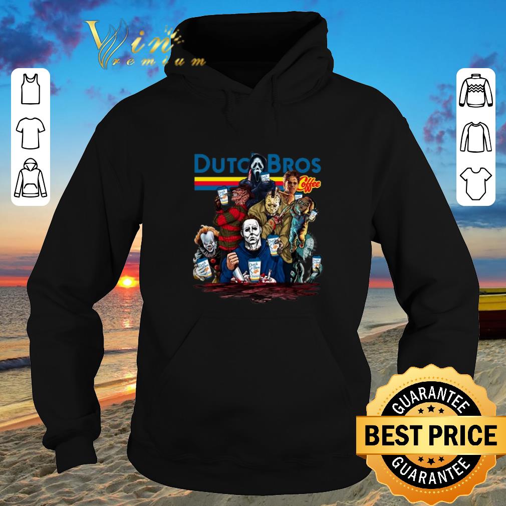 Premium Dutch Bros Coffee Horror movie characters shirt sweater 2019 Premium Dutch Bros Coffee Horror movie characters shirt sweater 2019 4 - Premium Dutch Bros Coffee Horror movie characters shirt sweater 2019