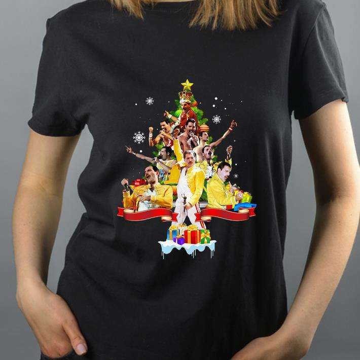 Premium Freddie Mercury Christmas Tree shirt 4 - Premium Freddie Mercury Christmas Tree shirt