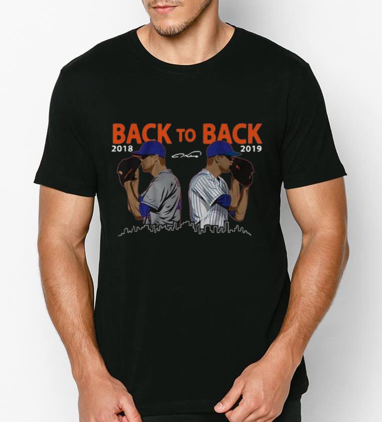Premium Jacob Degrom New York Mets Back To Back Signatures shirt 4 - Premium Jacob Degrom New York Mets Back To Back Signatures shirt