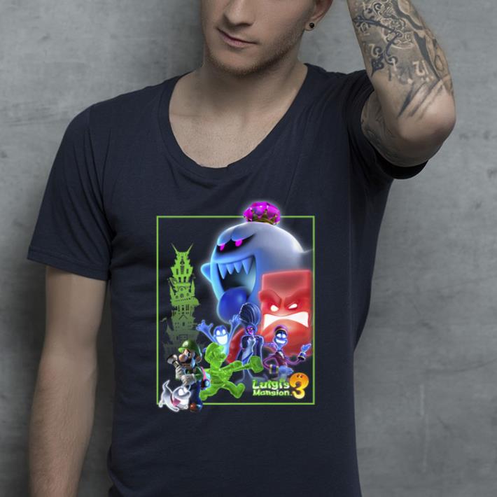 Premium Luigi s Mansion 3 Collage Poster Next Level Games shirt 4 - Premium Luigi's Mansion 3 Collage Poster Next Level Games shirt