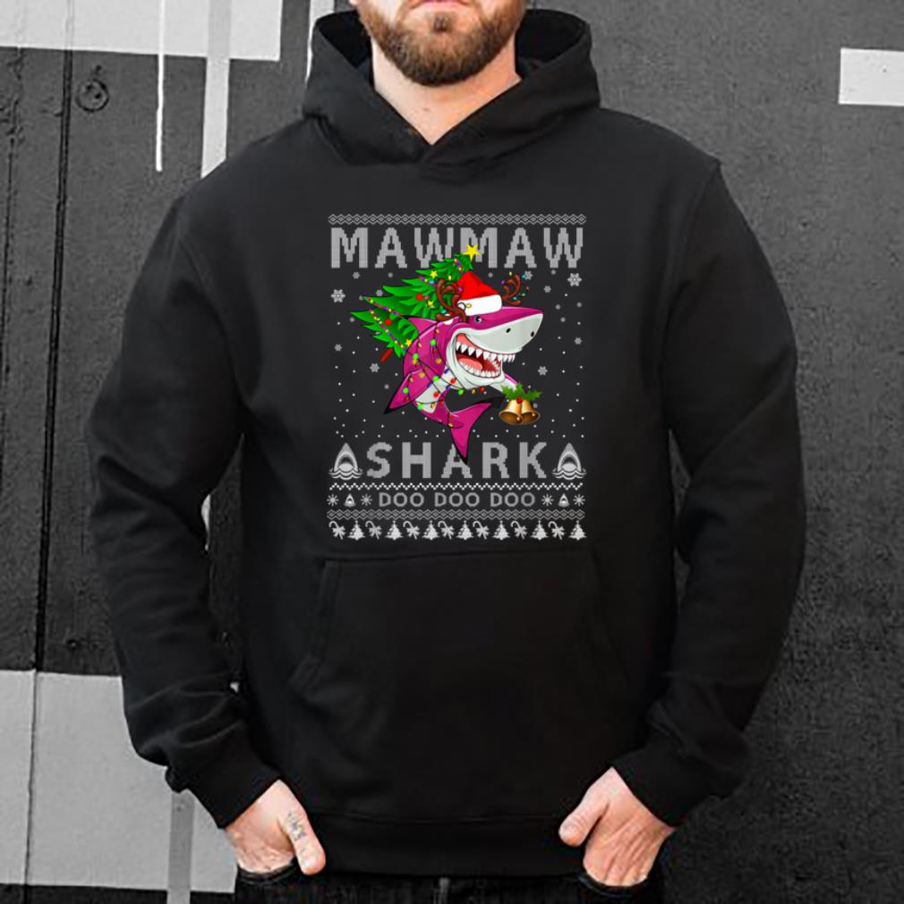 Premium Mawmaw Shark Santa Christmas Family Matching Pajamas shirt 4 - Premium Mawmaw Shark Santa Christmas Family Matching Pajamas shirt