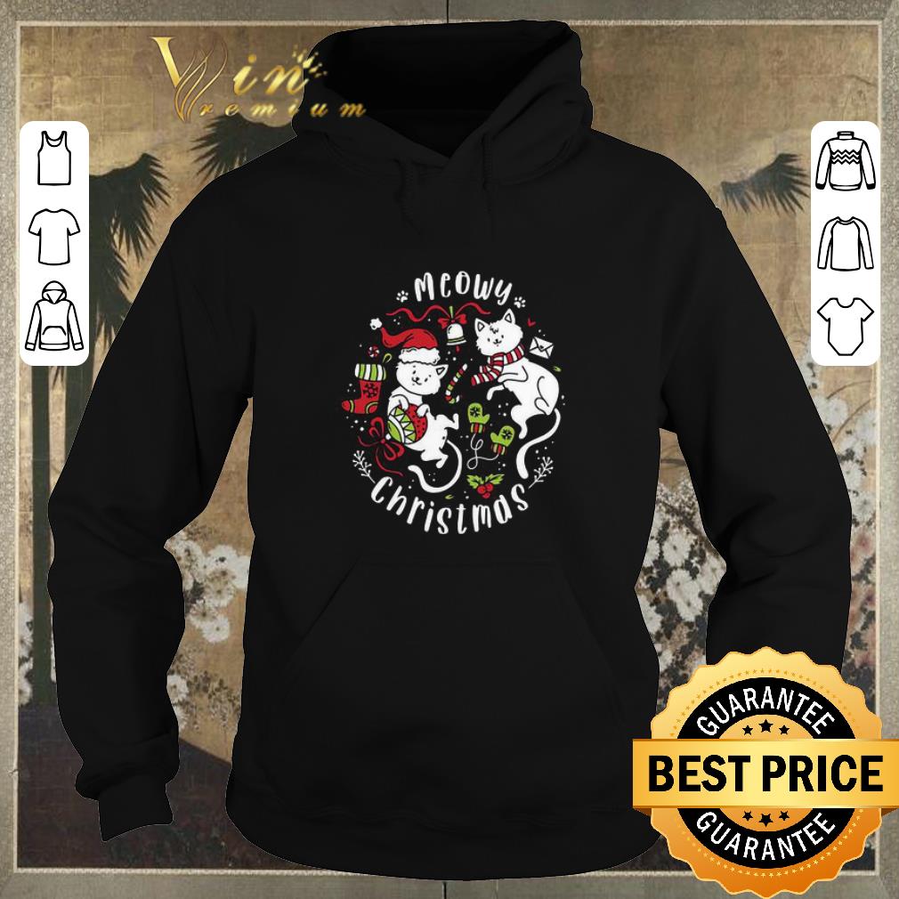 Premium Meowy Christmas Two Cats shirt 4 - Premium Meowy Christmas Two Cats shirt