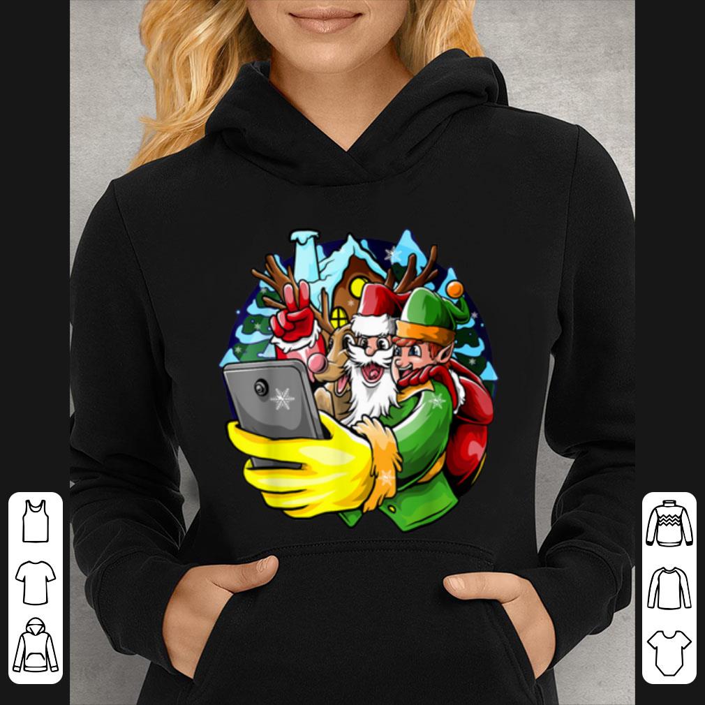 Premium Santa Elf Reindeer Selfie Christmas Friends Group shirt 4 - Premium Santa Elf Reindeer Selfie Christmas Friends Group shirt