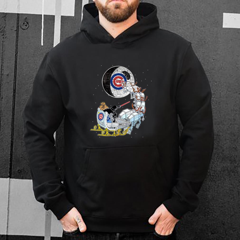 Premium Star Wars Christmas Darth Vader Santa s Sleigh Chicago Cubs shirt 4 - Premium Star Wars Christmas Darth Vader Santa’s Sleigh Chicago Cubs shirt