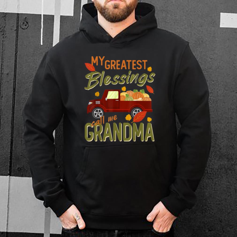 Premium Thanksgiving Pumpkin Vintage Truck Blessings Grandma Gift shirt 4 - Premium Thanksgiving Pumpkin Vintage Truck Blessings Grandma Gift shirt