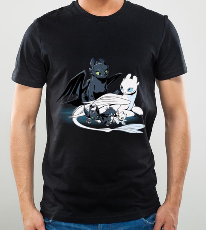 Premium Toothless Light fury Little dragon shirt 4 - Premium Toothless Light fury Little dragon shirt