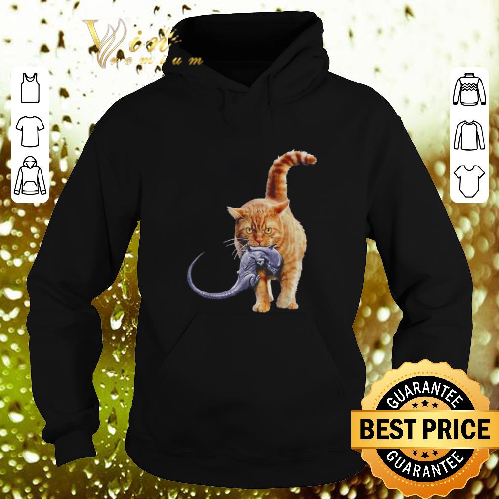 Pretty Cat eat alien shirt 4 - Pretty Cat eat alien shirt