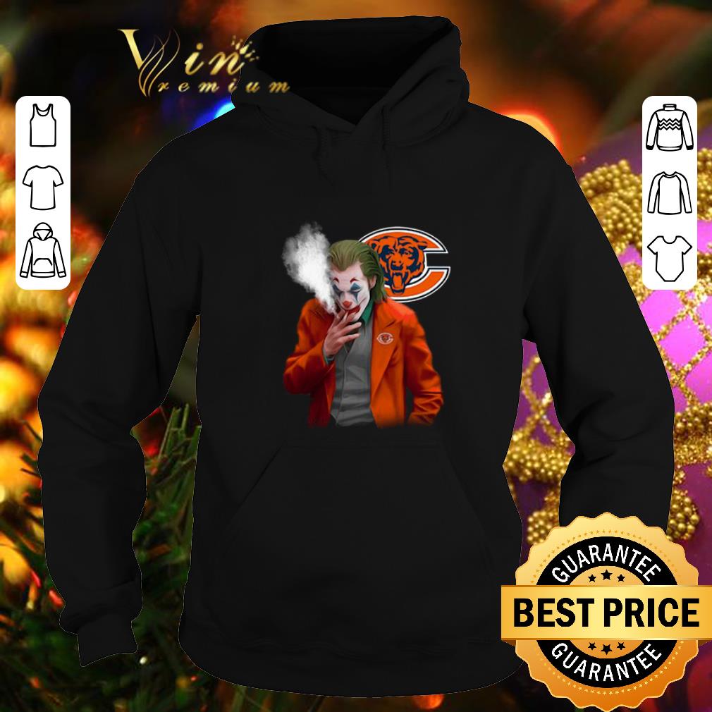 Pretty Chicago Bears Joker 2019 smoking shirt Pretty Chicago Bears Joker 2019 smoking shirt 4 - Pretty Chicago Bears Joker 2019 smoking shirt