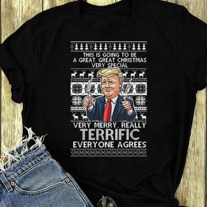 Pretty Donald Trump Great Christmas Terrific Ugly Christmas shirt 4 - Pretty Donald Trump Great Christmas Terrific Ugly Christmas shirt
