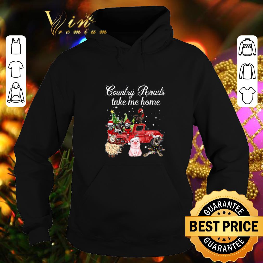 Pretty Farm Country Roads take me home cows sheep chicken pig donkey shirt 4 - Pretty Farm Country Roads take me home cows sheep chicken pig donkey shirt