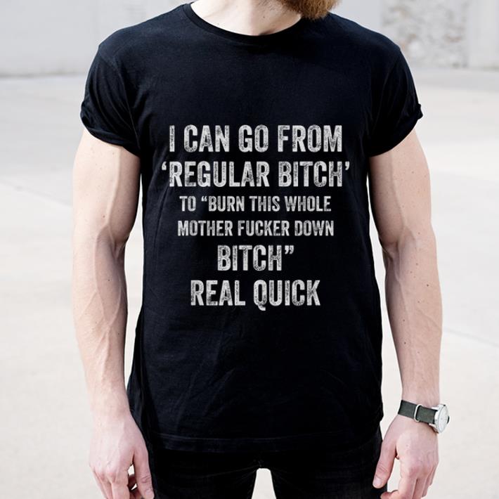 Pretty I can go from regular bitch to burn this whole mother fucker down bitch shirt 4 - Pretty I can go from regular bitch to burn this whole mother fucker down bitch shirt