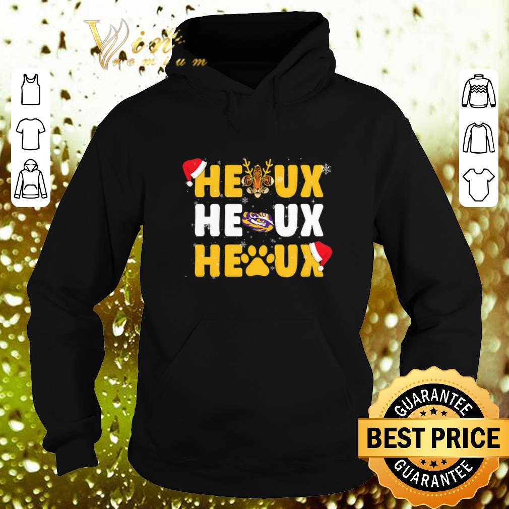Pretty LSU Tigers Heaux Heaux Heaux Christmas shirt 4 - Pretty LSU Tigers Heaux Heaux Heaux Christmas shirt