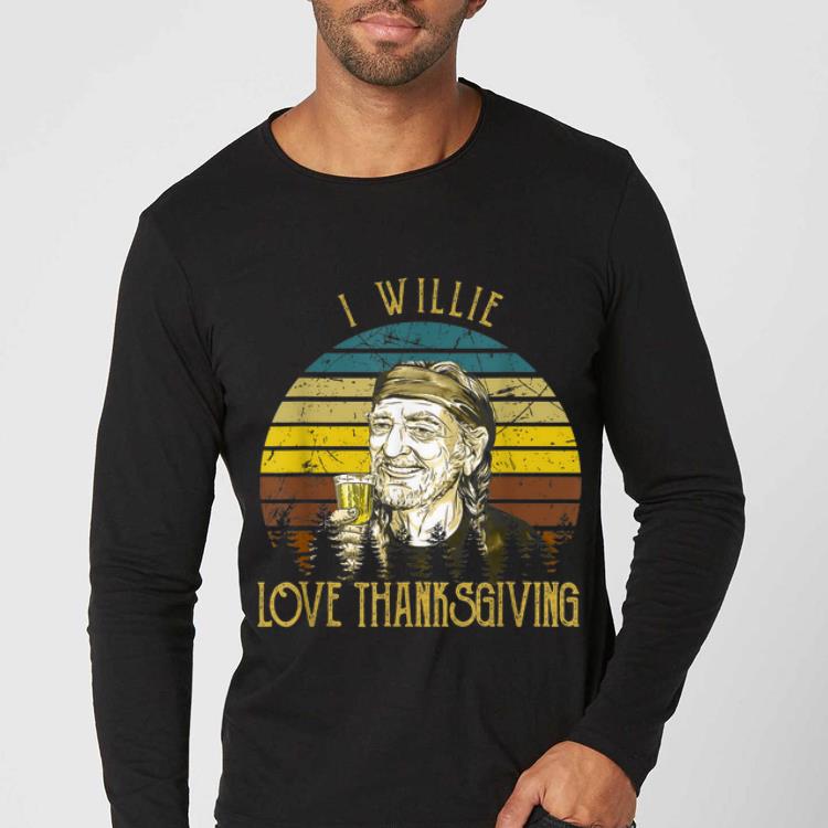 Pretty Love Thanksgiving Gift Retro Willie Tee Nelson For Men Women shirt 4 - Pretty Love Thanksgiving Gift Retro Willie Tee Nelson For Men Women shirt