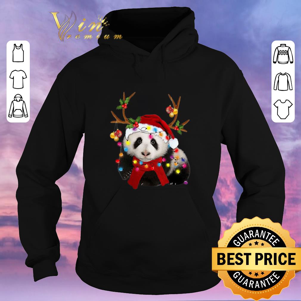 Pretty Panda Reindeer Christmas shirt sweater Pretty Panda Reindeer Christmas shirt sweater 4 - Pretty Panda Reindeer Christmas shirt sweater
