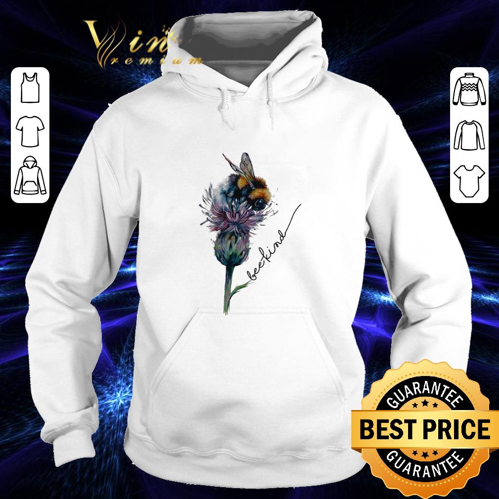 Pretty Pollinator Bee Kind with fower shirt 4 - Pretty Pollinator Bee Kind with fower shirt