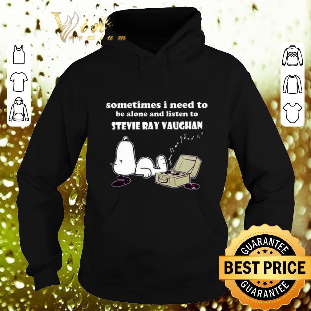 Pretty Snoopy Sometimes i need to be alone listen to Stevie Ray Vaughan shirt Pretty Snoopy Sometimes i need to be alone listen to Stevie Ray Vaughan shirt 4 - Pretty Snoopy Sometimes i need to be alone listen to Stevie Ray Vaughan shirt