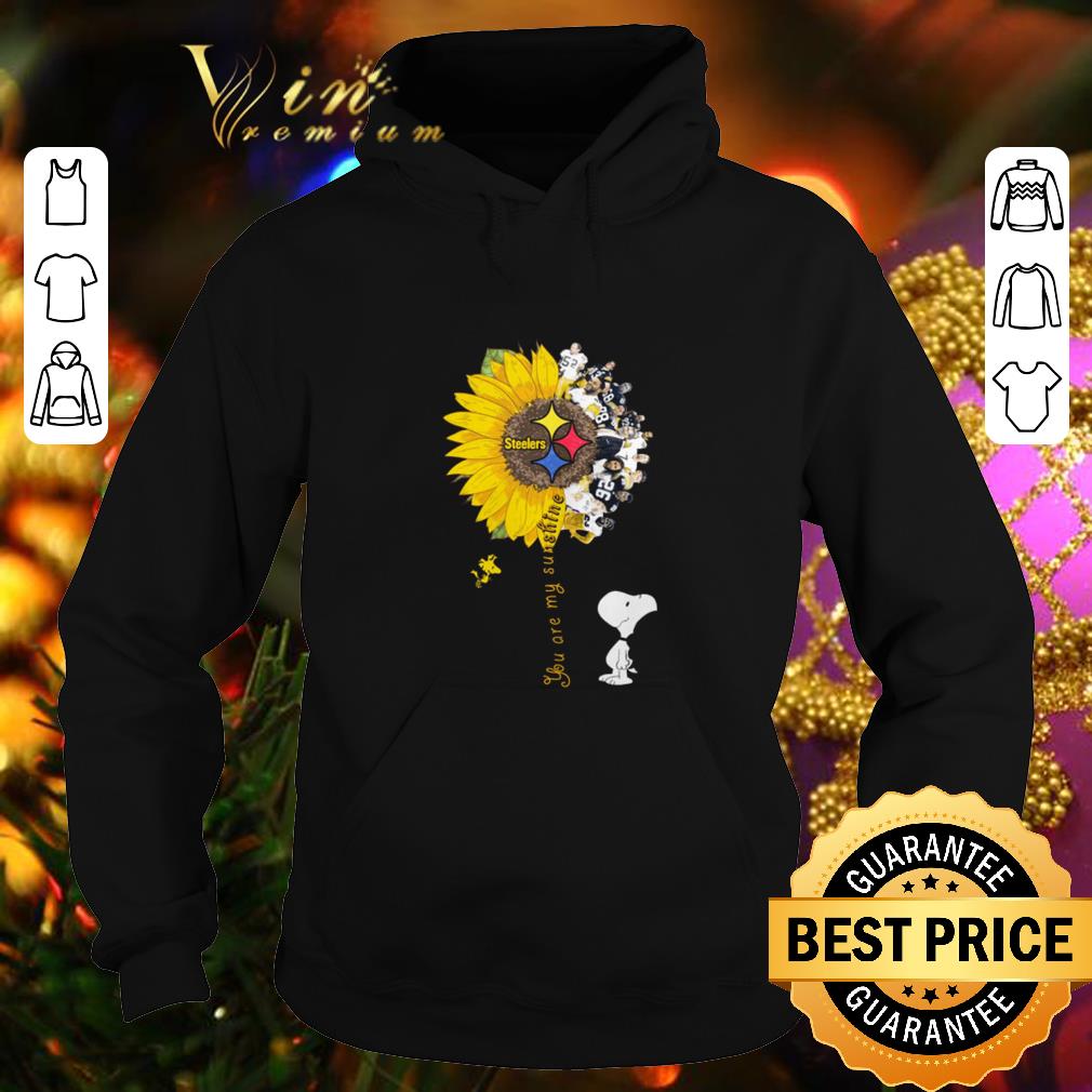 Pretty Snoopy Woodstock you are my sunshine Pittsburgh Steelers shirt Pretty Snoopy Woodstock you are my sunshine Pittsburgh Steelers shirt 4 - Pretty Snoopy Woodstock you are my sunshine Pittsburgh Steelers shirt