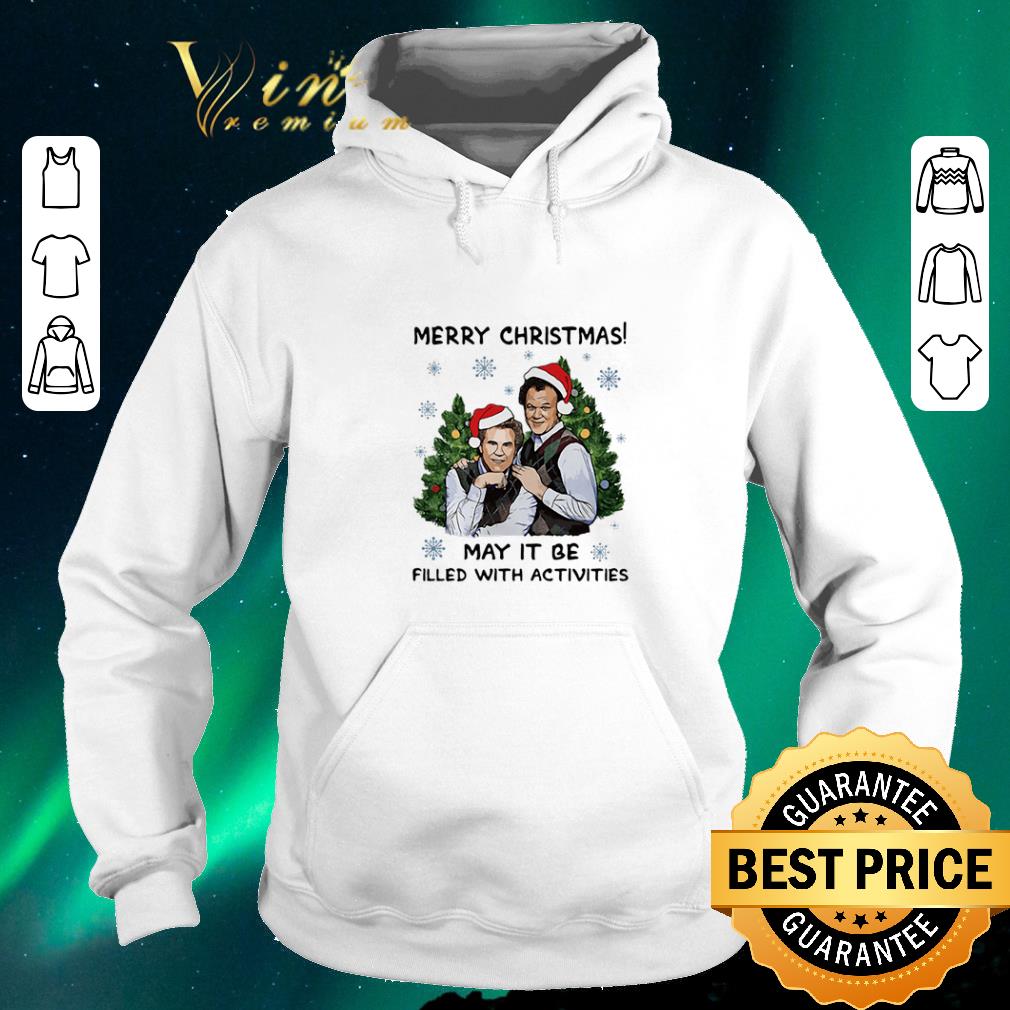 Pretty Step brothers Merry Christmas may it be filled with activities shirt sweater 4 - Pretty Step brothers Merry Christmas may it be filled with activities shirt sweater